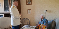 В Челябинской области 102-летнего ветерана ВОВ поздравили с Днем Победы - Агентство новостей Доступ