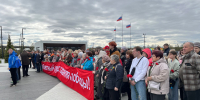 Жители Ленобласти почтили память героев на мемориале в Зайцево - 47Channel.Ru