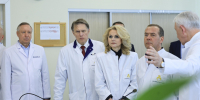 Медведев оценил реанимацию новорожденных и гибридную хирургию в центре Алмазова - Spbdnevnik.ru