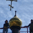 На Казанский храм с.Богородское установлены купол и Крест - Уфимская Епархия