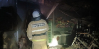 Вчера вечером в районном центре Клявлино произошел пожар в магазине - Центр по делам гражданской обороны, пожарной безопасности и чрезвычайным ситуациям