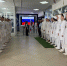 Церемония выноса флага Российской Федерации и Республики Дагестан. - Дербентский медколледж