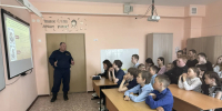 ​В преддверии Дня пожарной охраны региональные пожарные провели уроки безопасности в отдалённых сёлах - Управление гражданской защиты