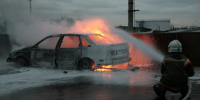 Под Сосново горел BMW, на проспекте в Мурино - Renault - 47 новостей