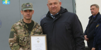 Глава администрации поздравил пожарную охрану.. - Петропавловский муниципальный район