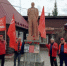 В ЛЕЖНЕВСКОМ РАЙОНЕ КОММУНИСТЫ ВОЗЛОЖИЛИ ЦВЕТЫ К ПАМЯТНИКУ ЛЕНИНУ В ЧЕСТЬ ПЕРВОМАЯ - КПРФ