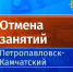 Внимание: отмена занятий начальной школы первой смены - Администрация г. Петропавловск-Камчатский