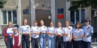 В Усть-Пристанском районе прошла Акция «Георгиевская ленточка». - Усть-Пристанский район