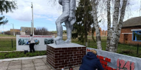 В Бавлинском районе проходят акции по благоустройству памятников к 9 Мая - Бавлы-информ