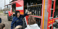 В Алексеевском районе ребята познакомились с профессией пожарного - Центр по делам гражданской обороны, пожарной безопасности и чрезвычайным ситуациям