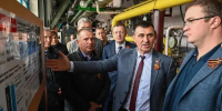 Виталий Хоценко посетил с рабочей поездкой Большереченский район - 12 канал