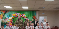 Чудеса на день рождения: ветераны СВО поздравили юного Максима с праздником - РИА Курск
