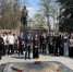 Студенты и сотрудники МИЭП возложили цветы к Вечному огню в Одинцово - Городской округ Одинцово