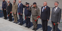 В Брянске торжественно открыли мурал – символ подвига разных эпох - УФСИН
