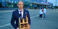 Герой России Дмитрий Перминов встретил в Омске частицу Вечного огня - СуперОмск