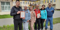 В п. Мичуринский прошел областной турнир по городошному спорту - Бековский район
