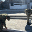 В Улан-Удэ росгвардейцы убрались на мемориале воинам, павшим в Великой Отечественной войне - Росгвардия