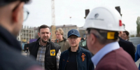 Кириенко проинспектировал работу колледжа и строительство жилых домов в Геническе - Херсонское агентство новостей