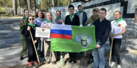 Субботник на мемориальном комплексе Нагорного кладбища в Ижевске - Россельхознадзор