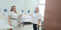 В Нижневартовске волонтеры храма целителя Пантелеимона посетили детскую окружную больницу - Ханты-Мансийская Митрополия