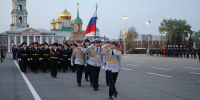 Тульские полицейские приняли участие в репетиции Парада Победы - ИА Тульская служба новостей