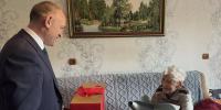 Омича-ветерана войны Георгия Хасанова от имени губернатора поздравили с Днём Победы - Вечерний Омск