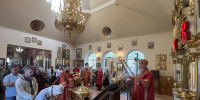 Митрополит Филарет возглавил престольный праздник Георгиевского храма г.Уфы - Уфимская Епархия