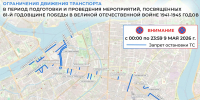 Петербургские водители не проедут в центр из-за парада Победы 9 Мая - Neva.Today
