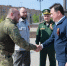 Губернатор Подмосковья Андрей Воробьев возложил цветы к стеле «Город воинской славы» в Можайске - ТК Кварц