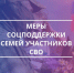 Меры поддержки участникам СВО. - Петропавловский муниципальный район