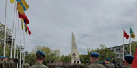 Знамя Победы в Невинномысске: Студенты НИЭУП в строю памяти! - НИЭУП