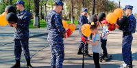 Сотрудники подмосковного главка Росгвардии присоединились к акции «Георгиевская ленточка» - Росгвардия