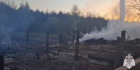 В Злынковском районе Брянской области 47 пожарных локализовали крупный пожар на 2 тыс квадратных метров - Сетевое издание Новости Брянска