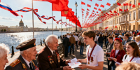 Петербург встречает 9 Мая: флаги, ленты и новые традиции - Peterburg2.Ru