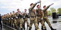Парад воинов сибиряков - Законодательное собрание