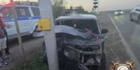 В Уфе подросток на легковушке врезался в светофор - Башинформ