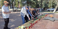 В Лениногорске в преддверии Дня Победы почтили память героев - Лениногорский район