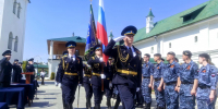 Судебные приставы приняли присягу в Вознесенском Печерском монастыре Нижнего Новгорода - Вознесенский печерский мужской монастырь