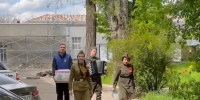 Туляки поздравили ветеранов Великой Отечественной войны в Мариуполе - Молодой коммунар