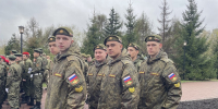 Журавли нашей памяти. Курсанты Военного учебного центра Университета Решетнёва приняли участие в городском митинге Дня Победы - СибГУ им. М.Ф. Решетнева