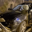 В Вологодском округе водитель BMW X5 врезался в световую опору и съехал в кювет - OnlineVologda.Ru