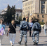 Омоновцы охраняют правопорядок в центре Пензы - Пенза-Обзор
