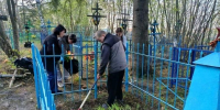 Память, которую храним: молодёжь Тетюш благоустроила могилу ветерана - Газета Тетюшские зори