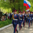 Луганские кадеты провели парад около дома ветерана ко Дню Победы - Луганский Информационный Центр