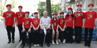 Мини-парады для фронтовиков и тружеников тыла проводят юнармейцы в Самаре - ProGorodSamara.Ru