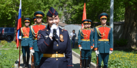 "Парад у дома ветерана" / Фото: barnaul.org - ИА Амител