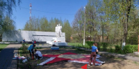 Учителя из Липок делают «Звезду победы» своими руками - ТК Первый Тульский