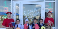 Кушманская школа присоединилась к Всероссийской акции «Окна Победы» - Кайбицкие зори