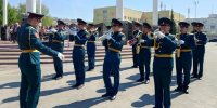 На площади Маршала Жукова в Нижнем Новгороде состоялось памятное мероприятие, посвященное Дню Победы - Администрация г. Нижний Новгород