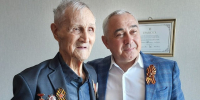 В Казани поздравили 100-летнего ветерана Кауя Хасанова, ушедшего на фронт в 17 лет - ТРК Татарстан-Новый век